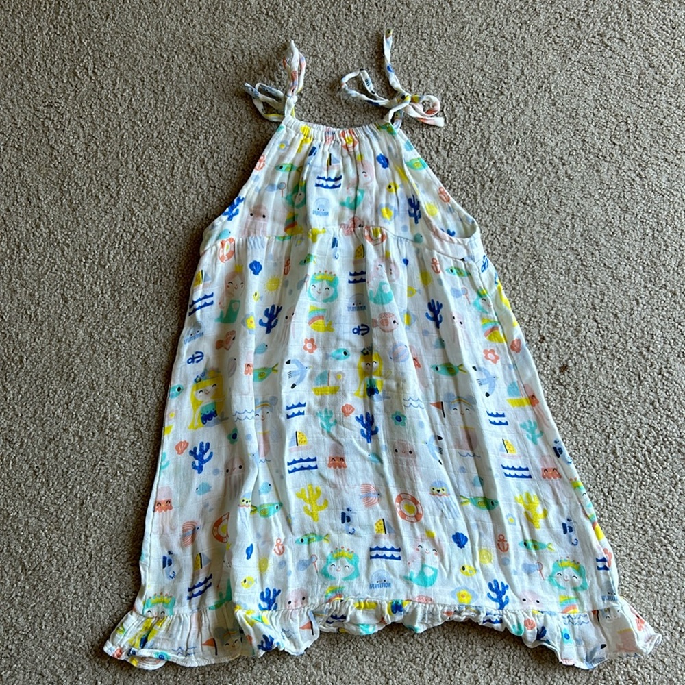 NWOT angel dear twirly tank dress in Sea U mermaids